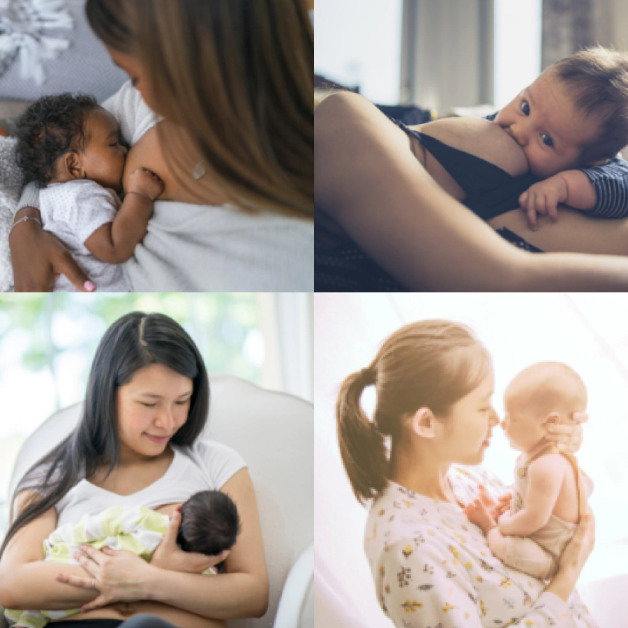 pictures of women breastfeeding